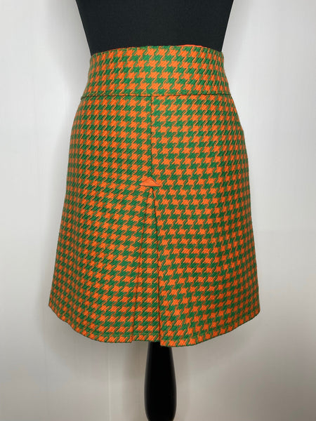 Green mini skirt clearance 1960s