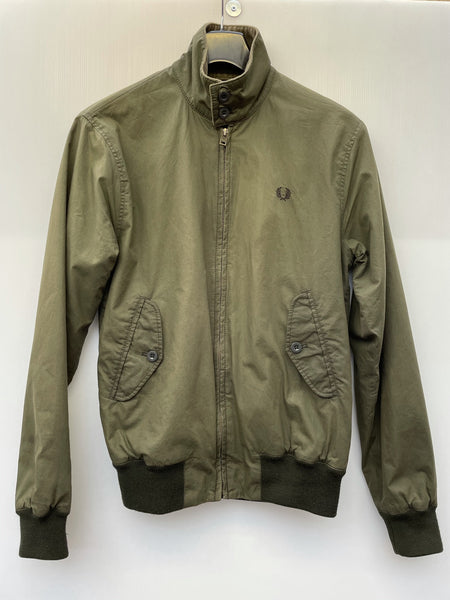 Fred Perry British Millerain Harrington Jacket - Size XS - Mens