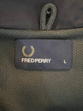 vintage  Urban Village Vintage  MOD  mens  logo  lightweight jacket  Lightweight  L  Jacket  Fred Perry  black  80s  1980s